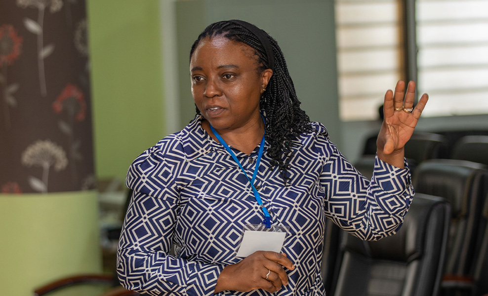 Professor Damalie Nakanjako, Professor of Medicine at Makerere University and Director of the ADAPT One Health Network