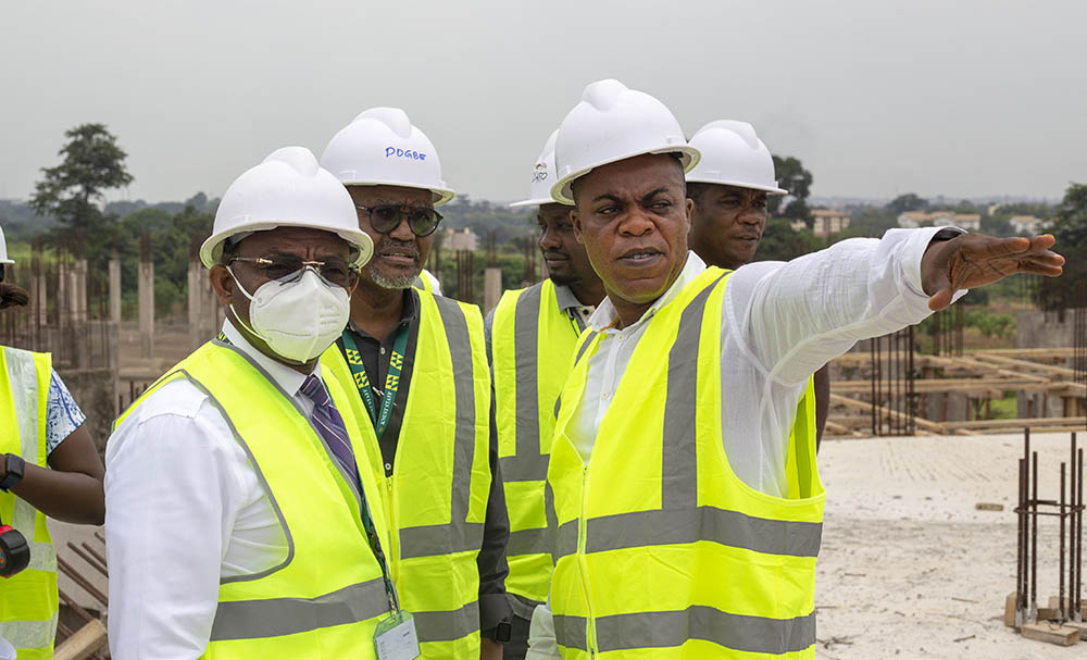 CHS Clinical Heads and staff tour the KNUST Teaching Hospital