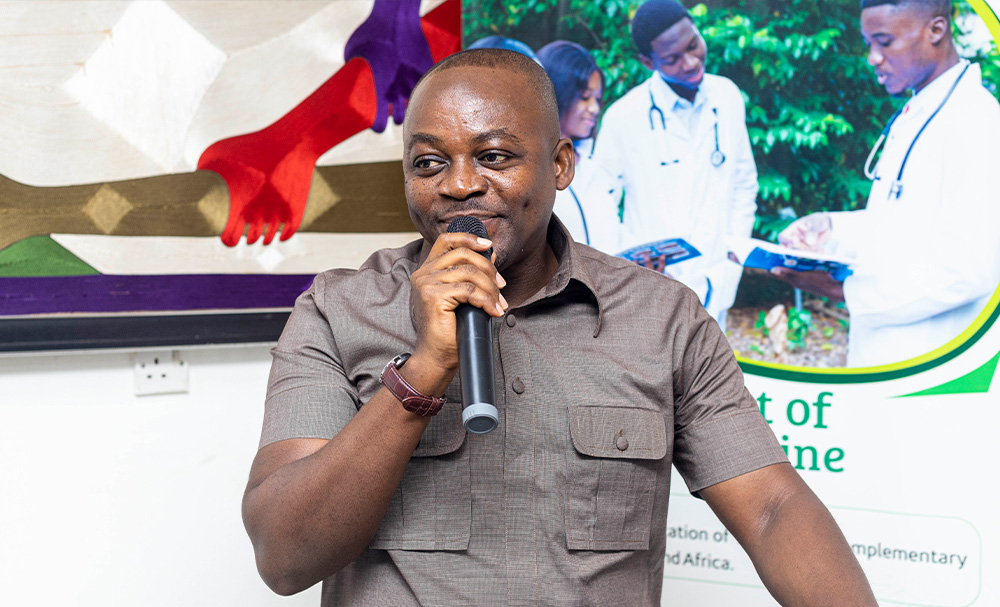 Chief Executive Officer of Solak Biochemist Limited, Dr. Solomon Appiah Kubi