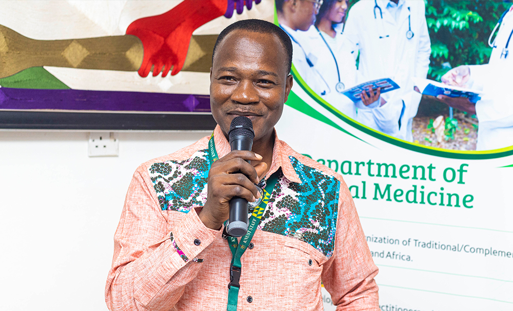 Dean of the Faculty of Pharmacy and Pharmaceutical Sciences, Professor Samuel Asare Nkansah