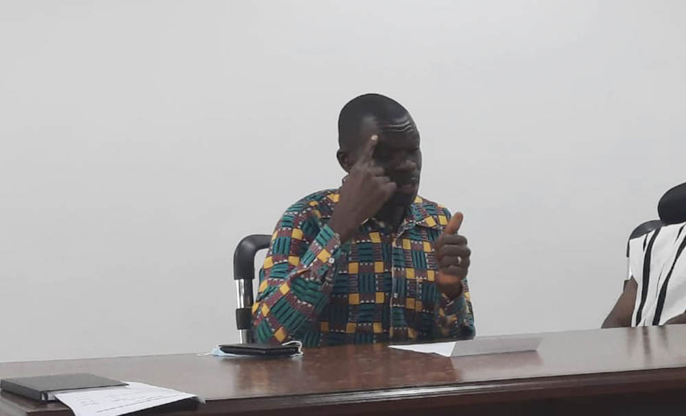 Mr. Juventus Duorimaah, the Executive Director of GNAD