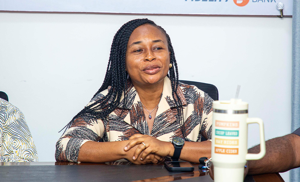 Head of the Department of Molecular Medicine at SMS, Prof. (Mrs.) Linda Ahenkorah Fondjo