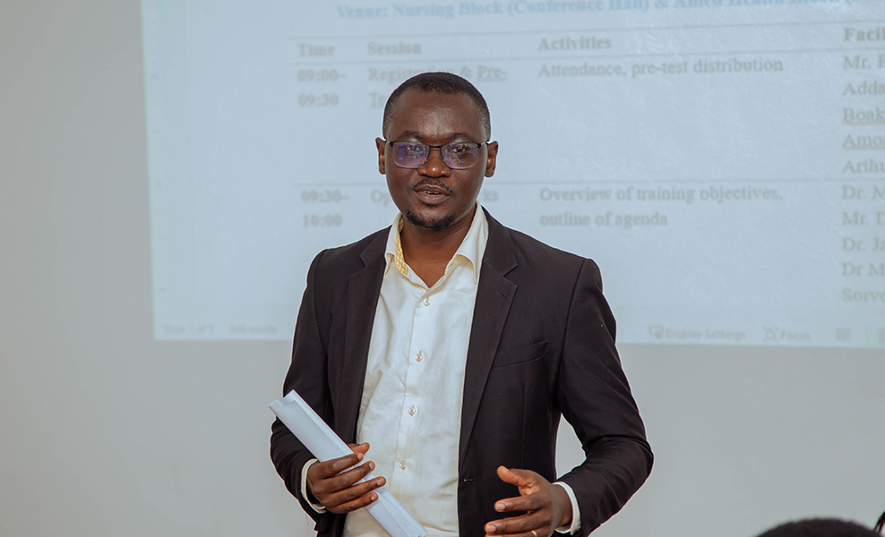 Dr. Michael Owusu, Head of Department