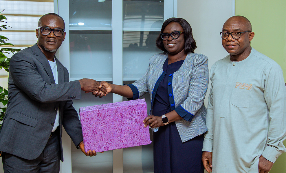 Multinec Company Limited Donates Tablets and Office Equipment to KNUST College of Health Sciences