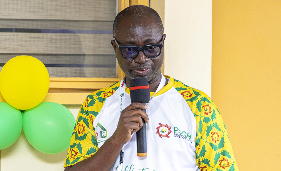 Dr. Ofori Tenkorang, President of the Year group