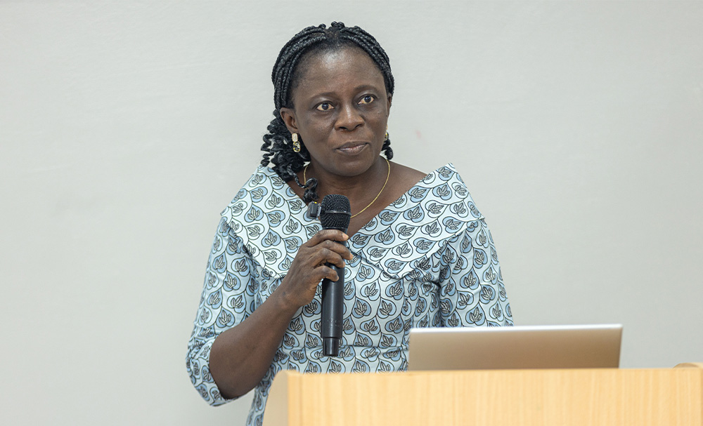 Professor Veronica Dzomeku (Dean, School of Nursing and Midwifery, KNUST)