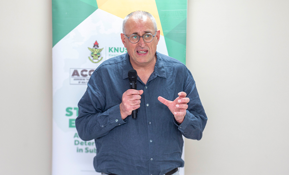 Professor Jeff Collin, Principal Investigator of the ACORDS project.