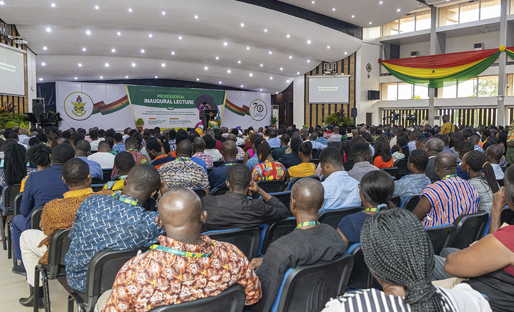 A Cross Section of the Audience at the Professorial Inaugural Lecture