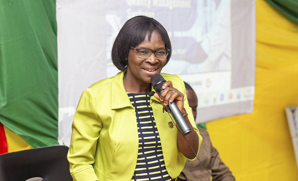 Professor Victoria Bam, Vice-Dean of the School of Nursing