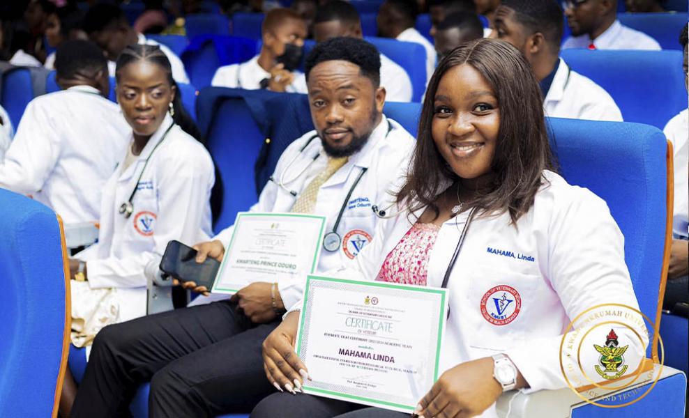 SVM 8th White Coat and Oath Swearing
