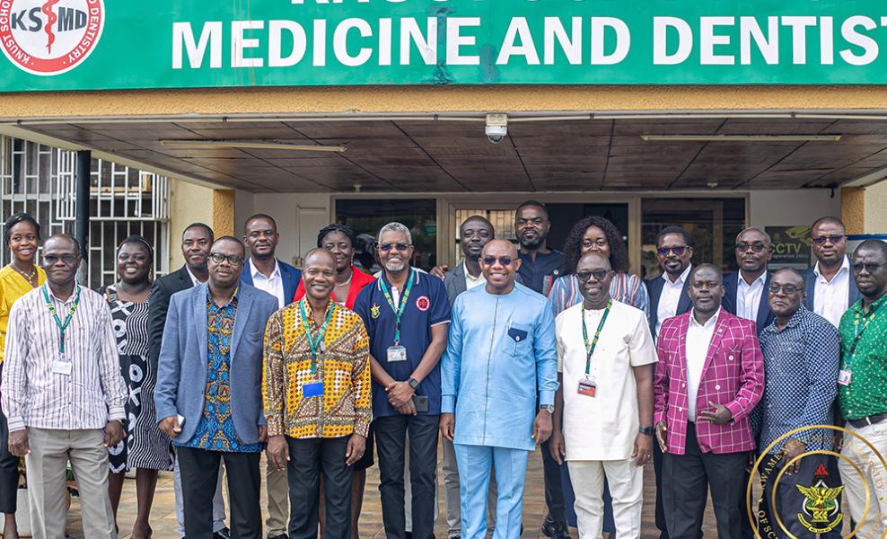 KNUST Medical School 2003-year group refurbishes physiology lab, donates cabinet to KNUST Simulation CentreKNUST Medical School 2003-year group refurbishes physiology lab, donates cabinet to KNUST Simulation Centre