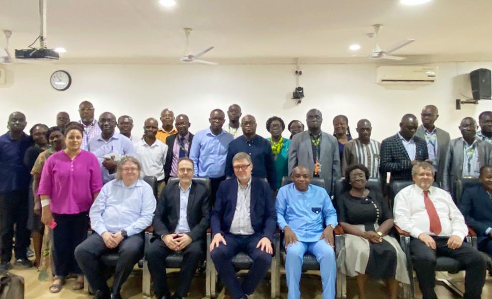 Delegation from the University of Eastern Finland pays a courtesy visit to the College of Health Sciences KNUST