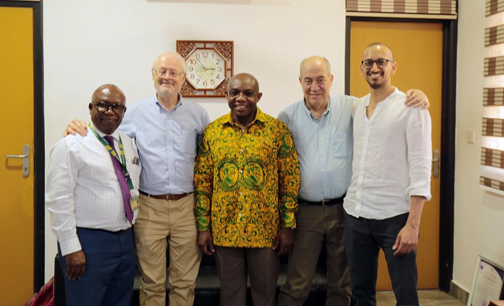 College of Health Sciences, KNUST Welcomes Delegation from University of Illinois, Chicago, USA