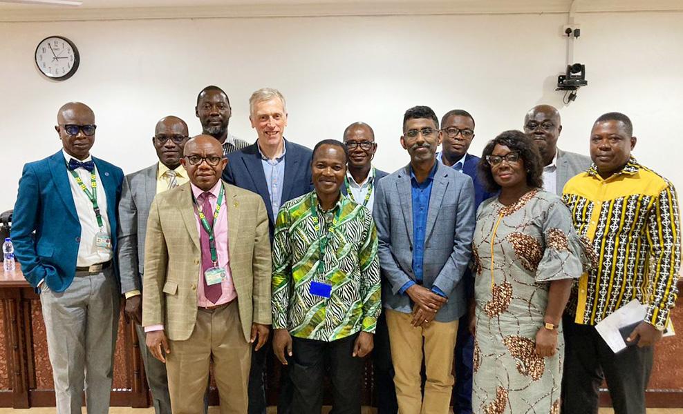 Delegations from the University of Leeds, UK visits CHS