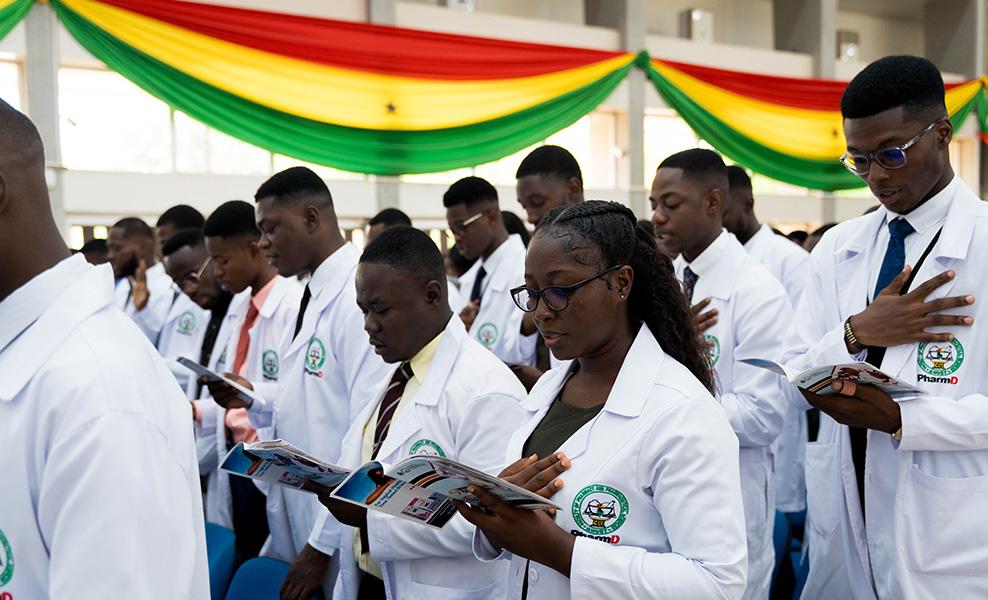 FPPS ushers 339 students into Clinical Phase of the academic journey at the 9th White Coat Ceremony