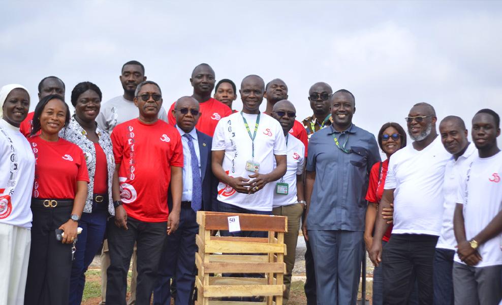 KNUST School of Medical Sciences plants 300 seedlings ahead of pre-anniversary celebrations