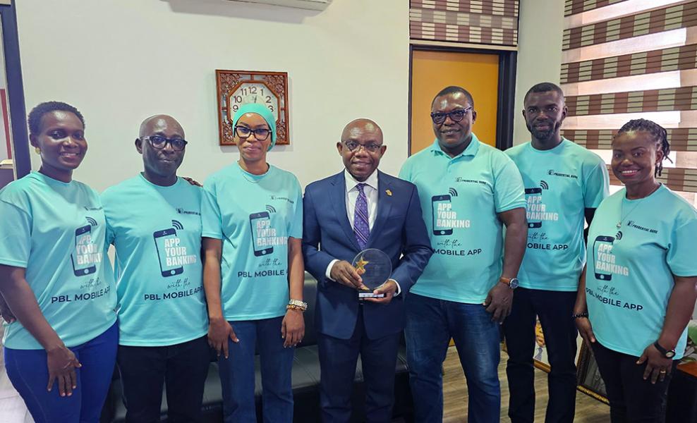 Prudential Bank Delegation Pays Courtesy Visit to Provost of College of Health Sciences, KNUST