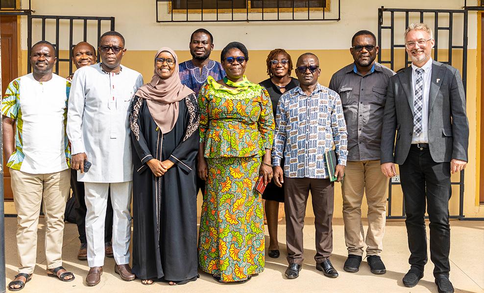 KNUST School of Public Health Explores AI, Research Collaboration with Sweden's Mälardalen University