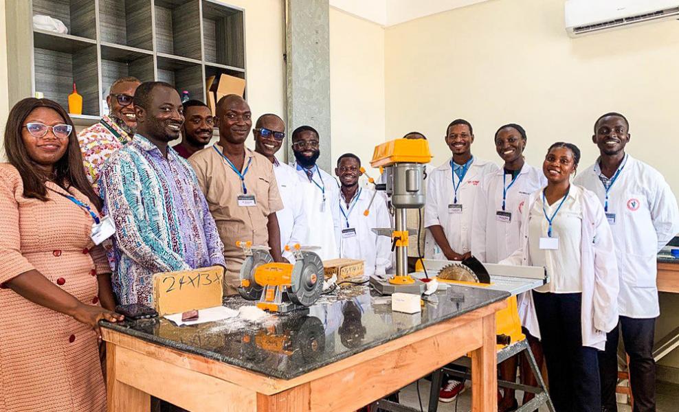 KNUST Trains Health Science Technicians in Pathological Specimen Potting