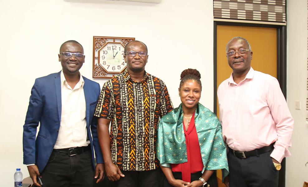 CDC Delegation Visits KNUST School of Public Health to Explore Future Collaboration