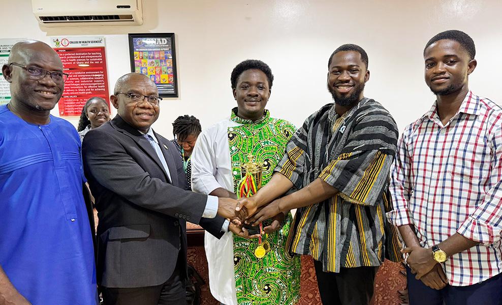 College of Health Sciences Celebrates Debate Team’s Victory in KNUST Inter-College Competition