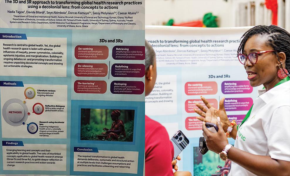 KNUST Research Week: Dr. Nadia Tagoe Highlights Decolonial Lens for Global Health Transformation