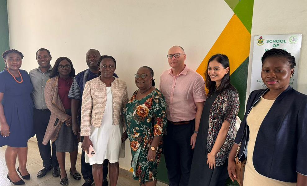 KNUST School of Nursing and Midwifery Introduced to OPEN-AMR Digital Learning Platform