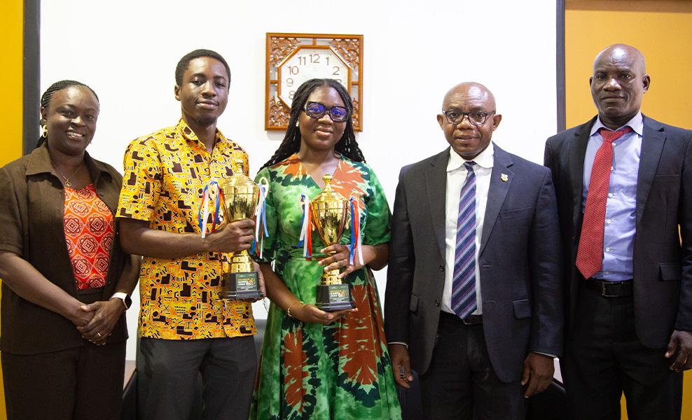 CHS Dominates KNUST Chess Games with Double Championship Victory