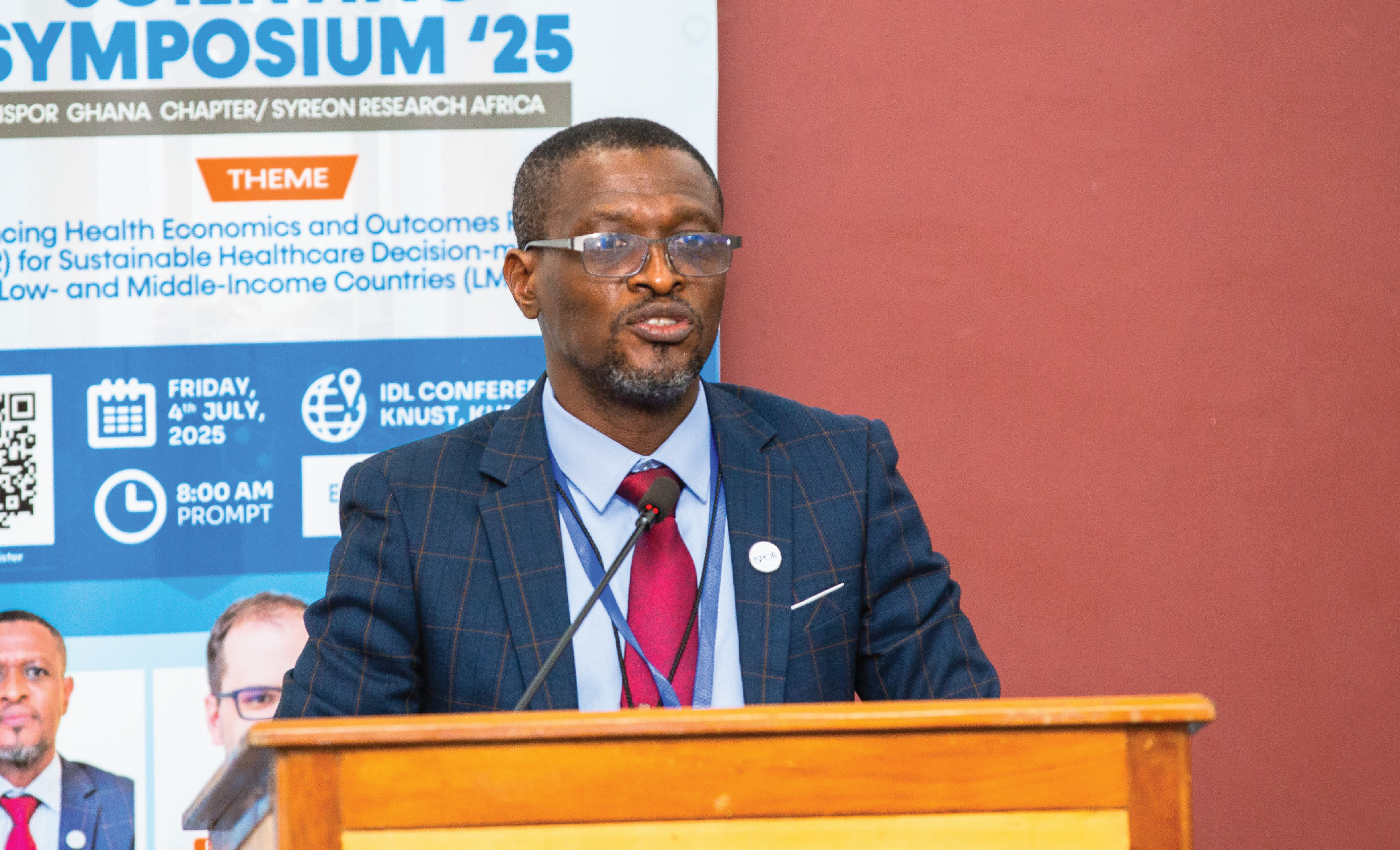 ISPOR Ghana Chapter President_ Dr. Ernest Attuquaye Quaye